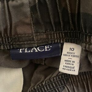 Children’s place  Boys Camo pants big kids size 10husky